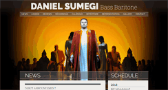 Desktop Screenshot of danielsumegi.com
